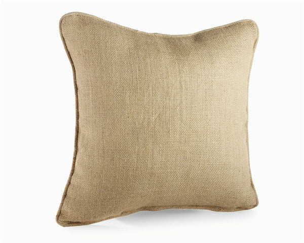 Burlap Pillow - 15x15 Mud Pie