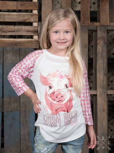 SOUTHERN GRACE FARM BRED RAGLAN TEE