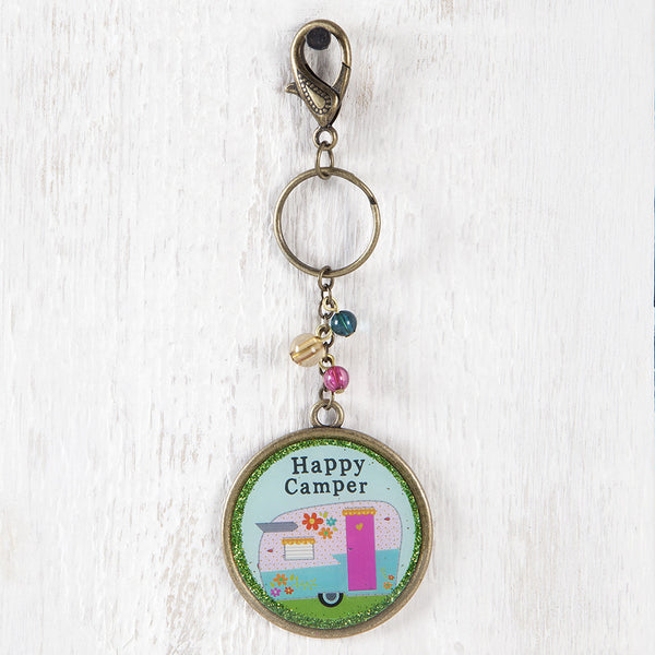 Natural Life - Happy Camper Key Chain